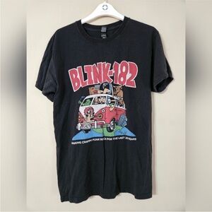 Black Blink-182 Men’s Graphic T-Shirt Size Small